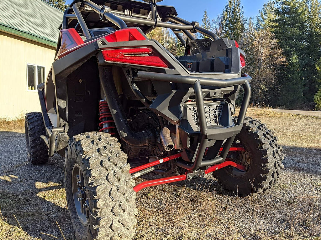 Black Heavy Duty Rear Bumper Z6971
