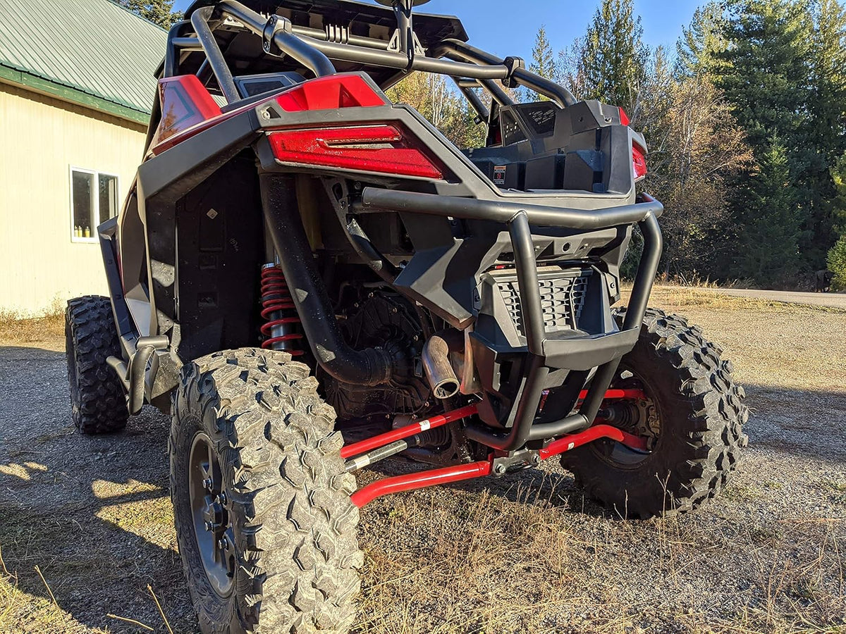 Black Heavy Duty Rear Bumper Z6971