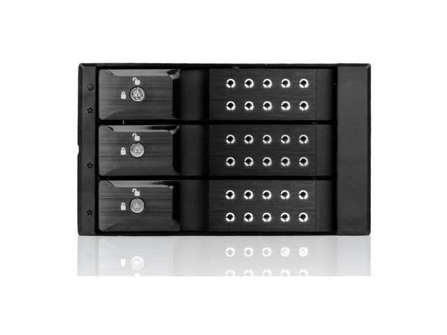 2x5.25 to 3x3.5 SAS Cage Black J199093