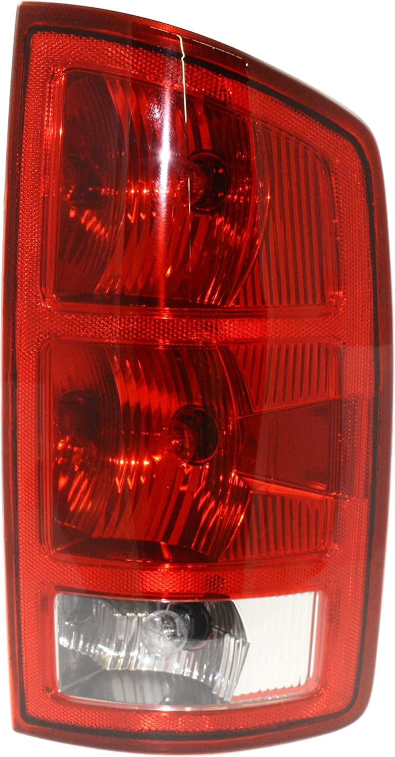 Tail Light Assembly Set of 2 Halogen Clear & Red Lens Y97506