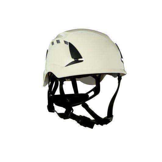 Vented Orange Safety Helmet U86387