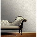 Silver Metallic Wallpaper Roll A7852