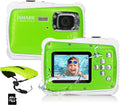 2 Pack Waterproof Kids Camera with 32G Micro SD Card and Float Strap W92456
