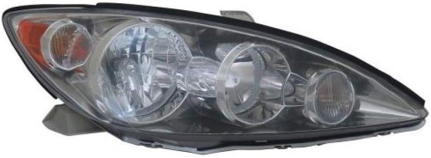 Passenger Side Headlight Assembly with Bulbs for Toyota Camry 2005 2006 Z6299
