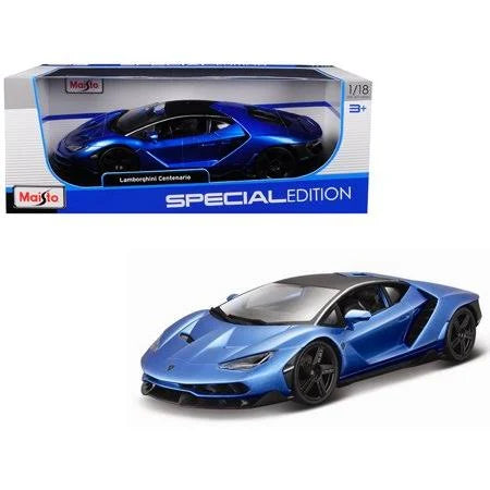 Metallic Blue with Black Top 1/18 Diecast Model Car S990658