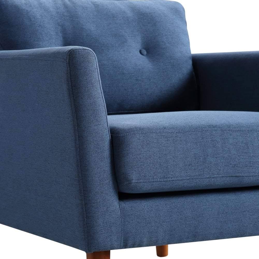 Cadet Blue Modern Arm Chair U4598