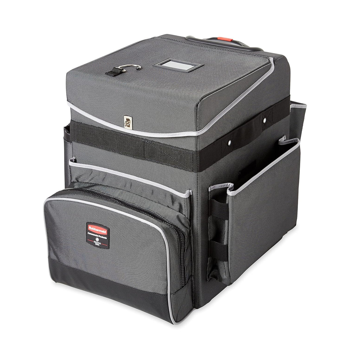Executive Janitorial Housekeeping Quick Cart, Medium, Dark Gray X934061