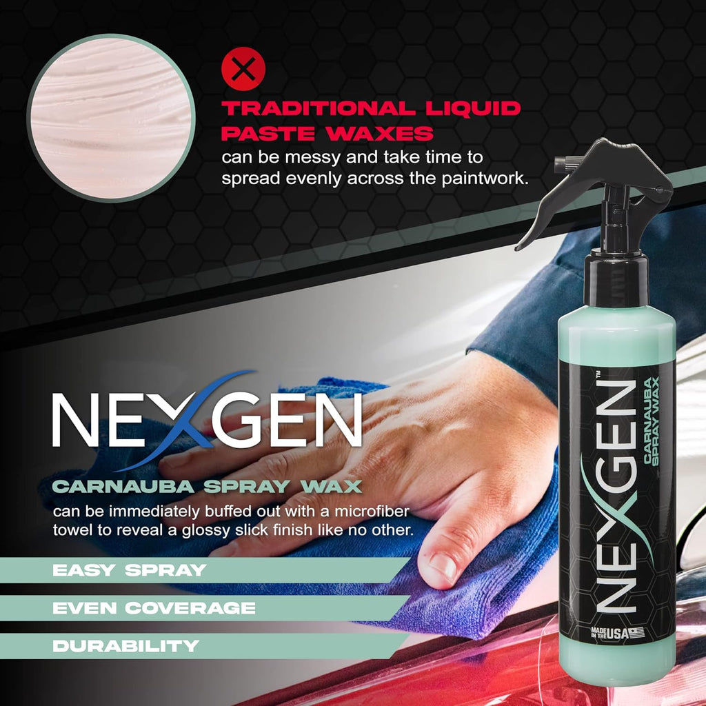 Carnauba Spray Wax Car Wax - 1 gallon E360002