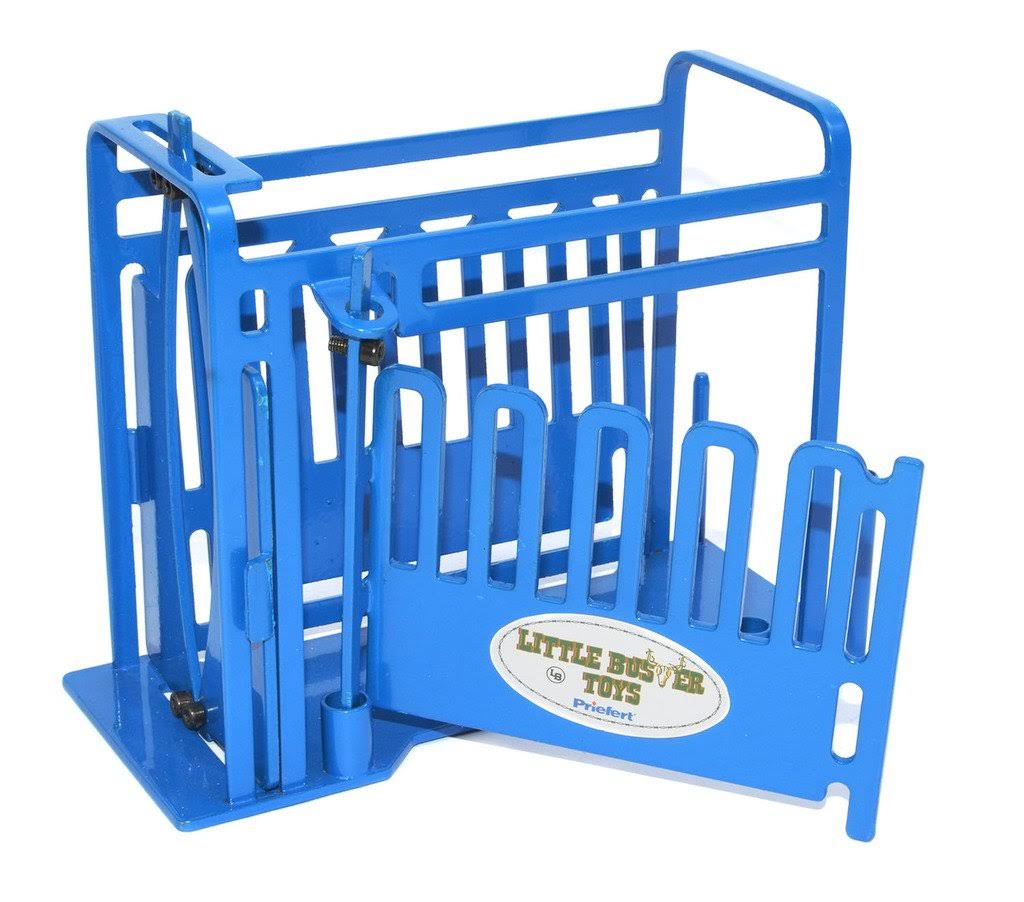 Blue Cattle Squeeze Chute W330369