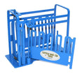 Blue Cattle Squeeze Chute W330369