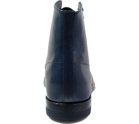 Navy/Brown Kidskin Leather Shoes J14730