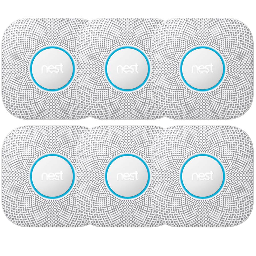 White Smoke and CO Alarm Battery 3-Pack O5054