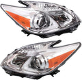 Headlight Set of 2 Clear Lens Halogen H16589