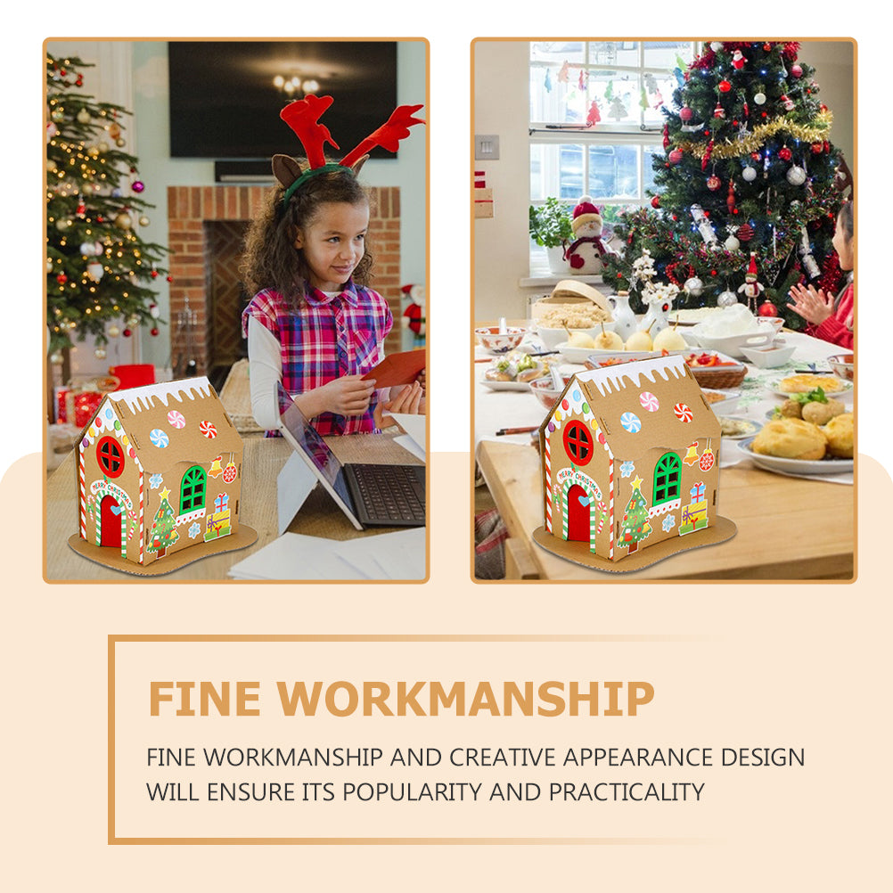 Christmas Cookie Lighted Gingerbread Dining Table Centerpieces DIY Puzzle A41897