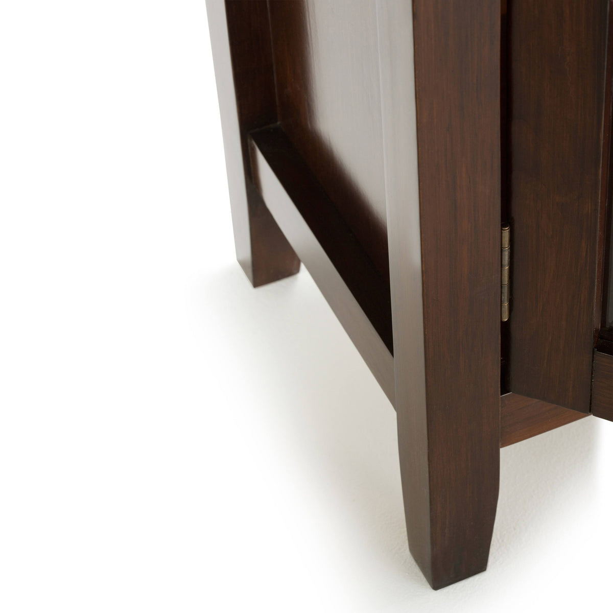 Solid Wood 30 inch Wide Low Storage Cabinet K344571