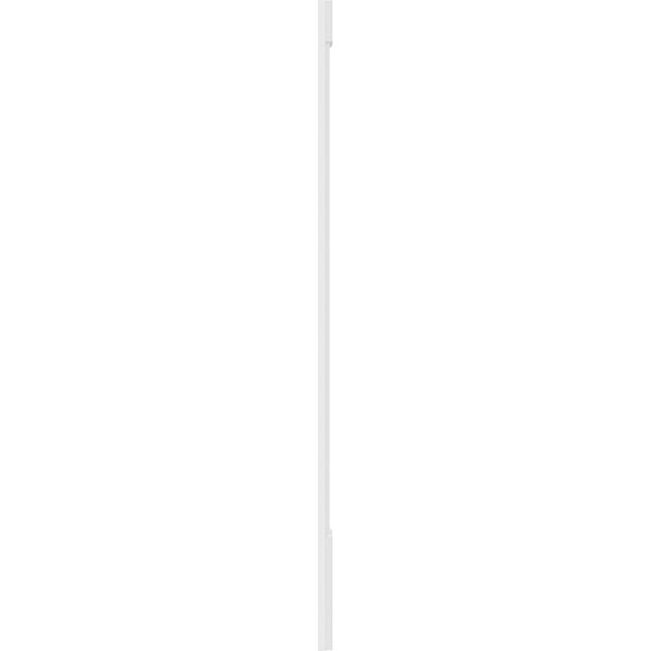 Two Equal Raised Panel PVC Pilaster with Capital and Base (Pair) H84196