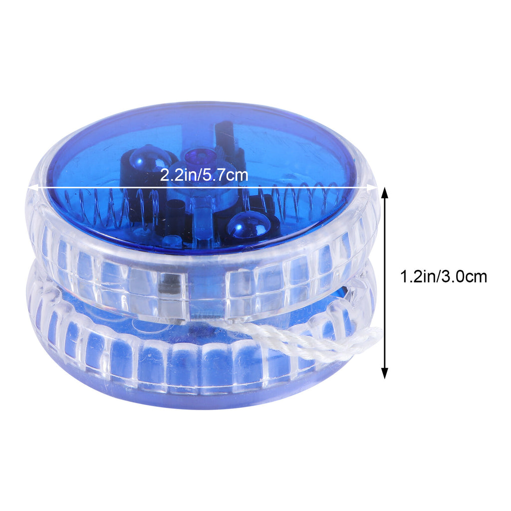 Blue LED Luminous Yoyo with String A7254