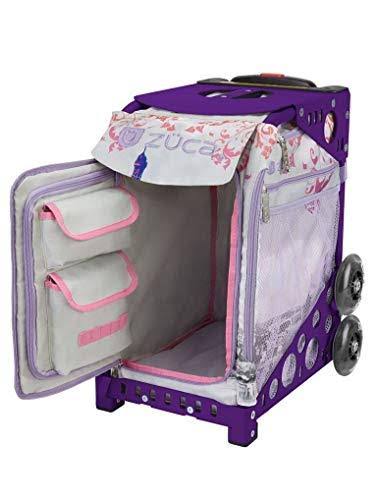 Purple Frame Sport Insert Bag with Flashing Wheels C515