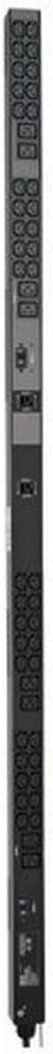 Metered PDU, 30A, 48 Outlets, 208/240V, 10 ft. Cord, 0U Vertical Rack-Mount Power Q37902
