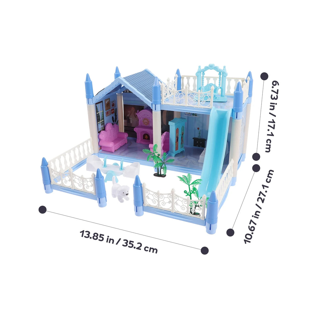 DIY Villa Castle Miniature House Jigsaw Puzzle Dollhouse J12784