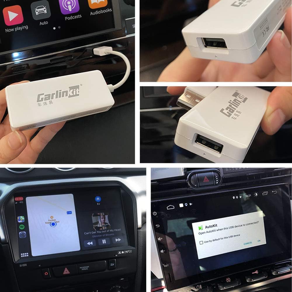 White USB CarPlay Dongle Cable Connector C384933