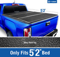 Alloy Hardtop Truck Bed Tonneau Cover for 2015-2022 Chevy Colorado GMC Canyon 5'2" Bed S2331