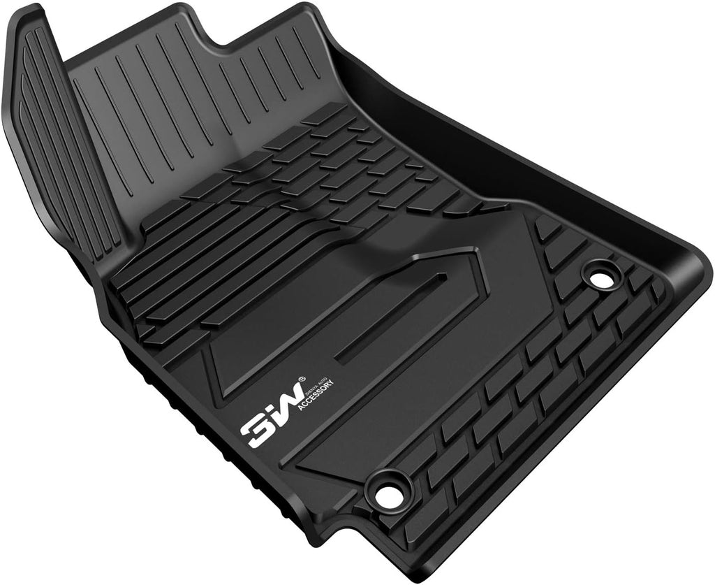 Black TPE All Weather Floor Liner Full Set Car Liners G281726