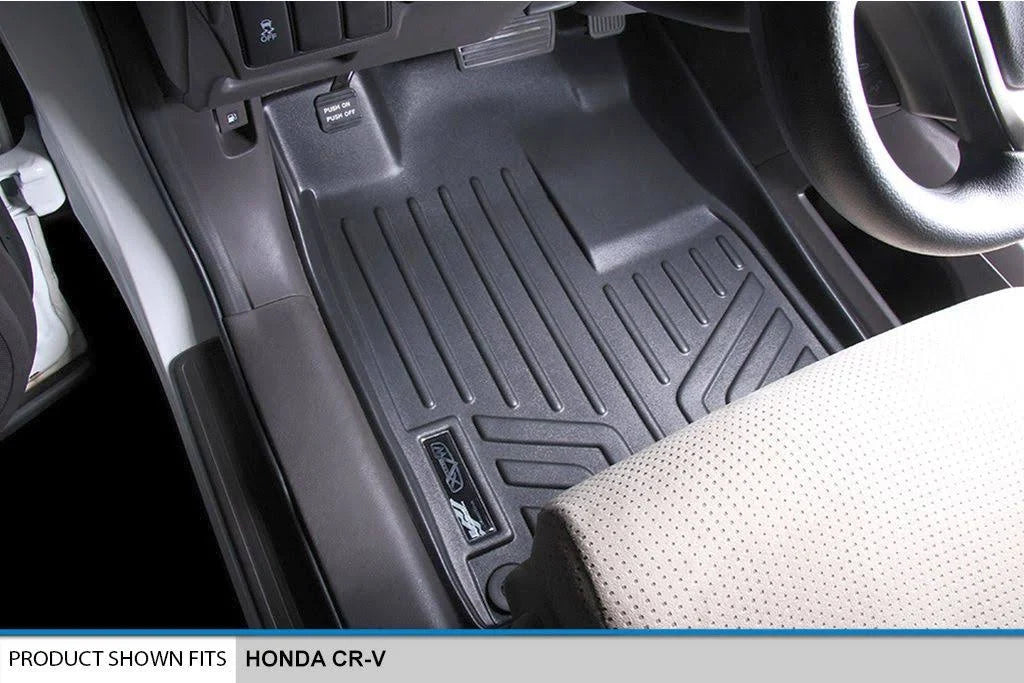 Black 2 Row Floor Mats and Cargo Liner Set for Honda CR-V Z597