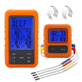 WiFi Battery Powered Grill Thermometer with Dual Alarm D222911