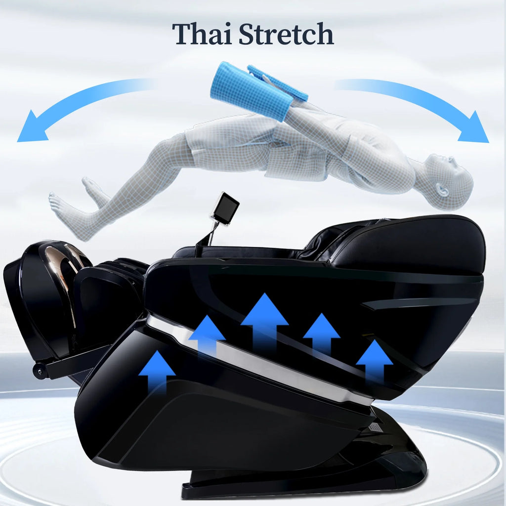 Black 4D Massage Chair Q4568
