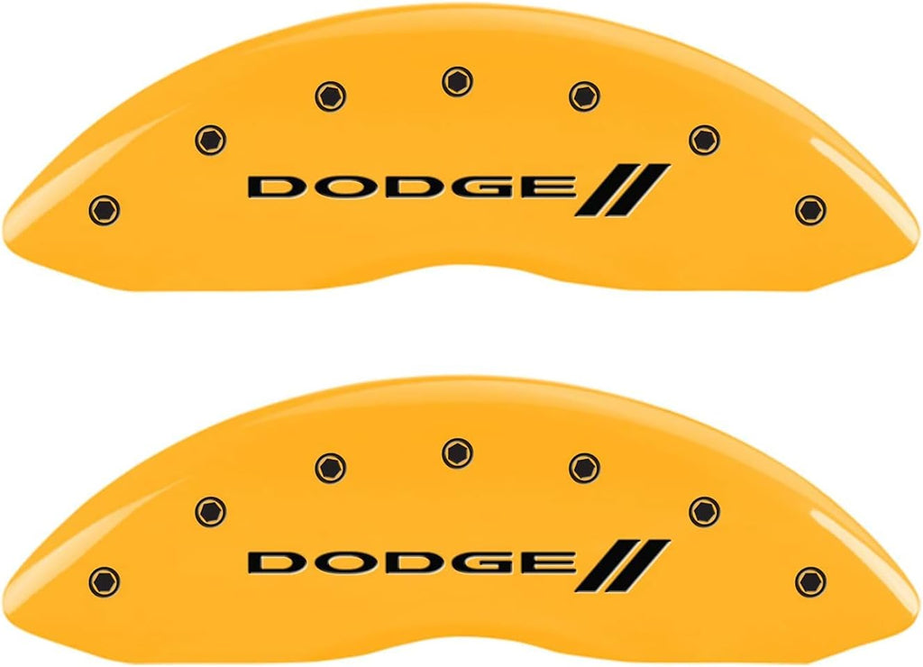 Yellow Caliper Cover Set of 4 E148836
