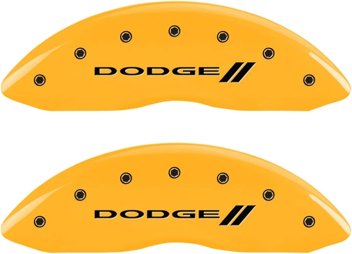Yellow Caliper Cover Set of 4 E148836