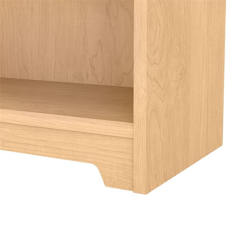 Natural Maple 5 Shelf Bookcase D320