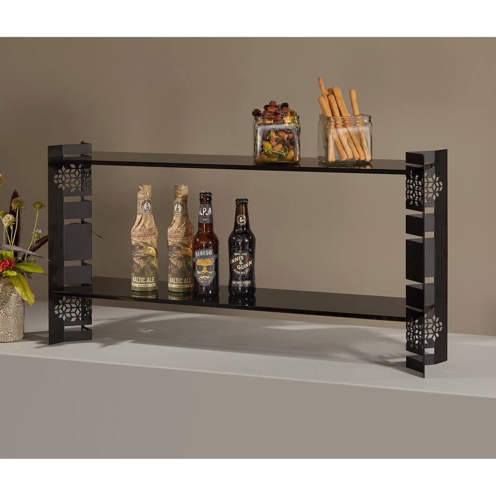 Black Matte Multi-Level Riser, 2/Set N2614