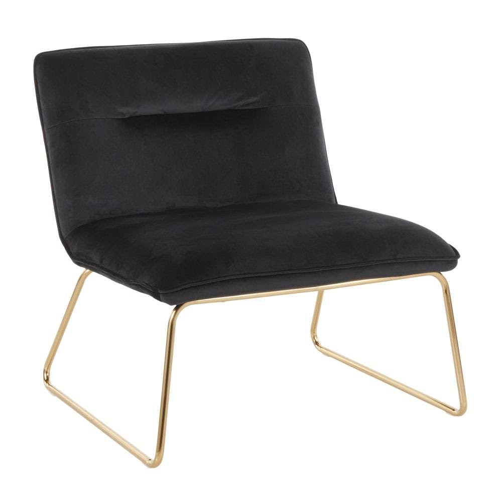 Cream Velvet Accent Chair Z8418