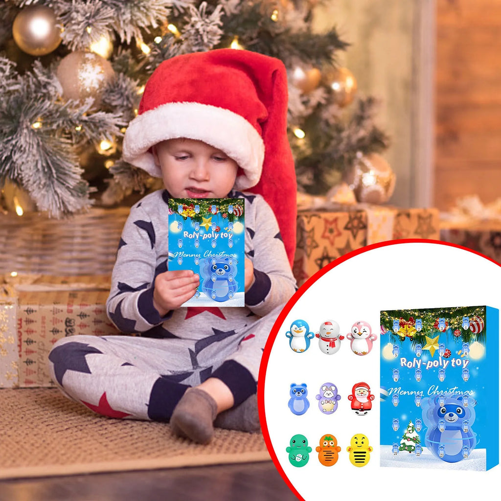 24 Tumbler Doll Countdown Calendar N207