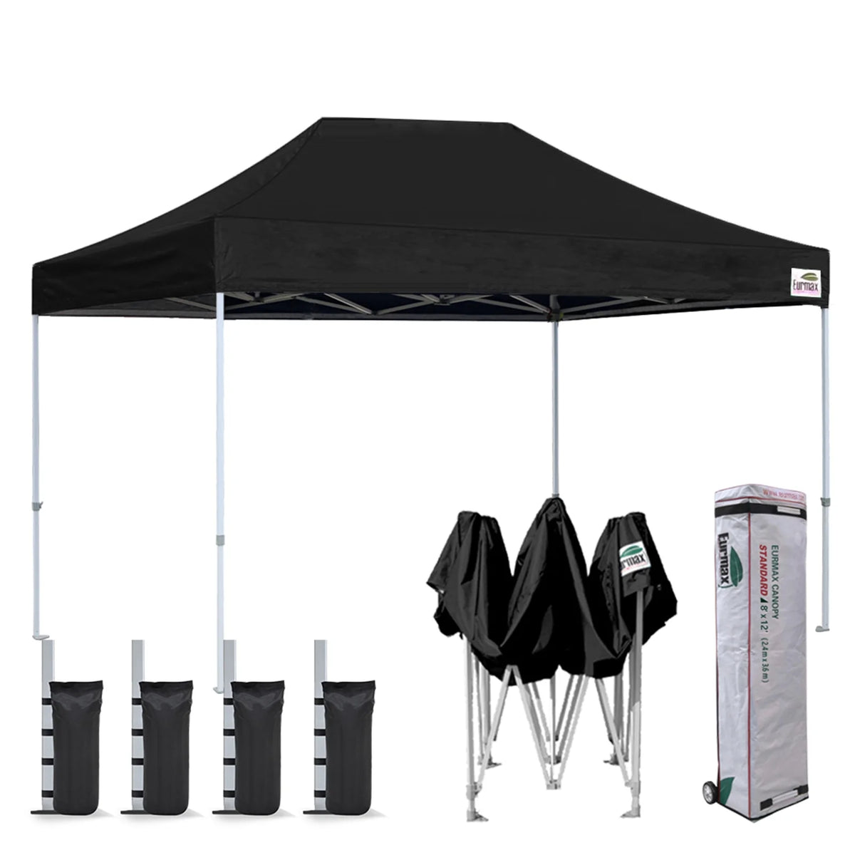 8 x 12 Instant Canopy Tent with Wheeled Storage Bag T827