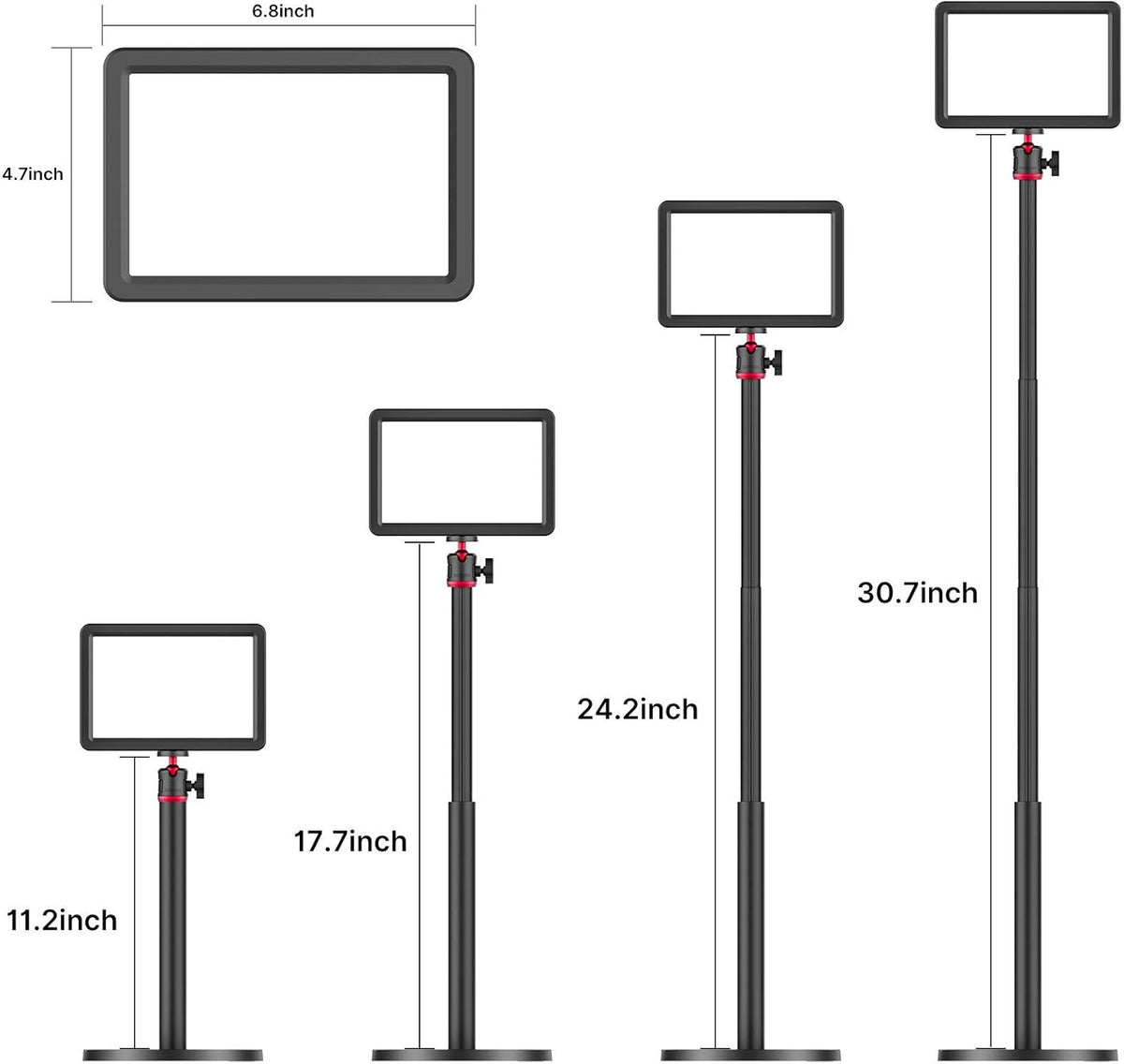 Pack of 2 USB Powered LED Video Light N396