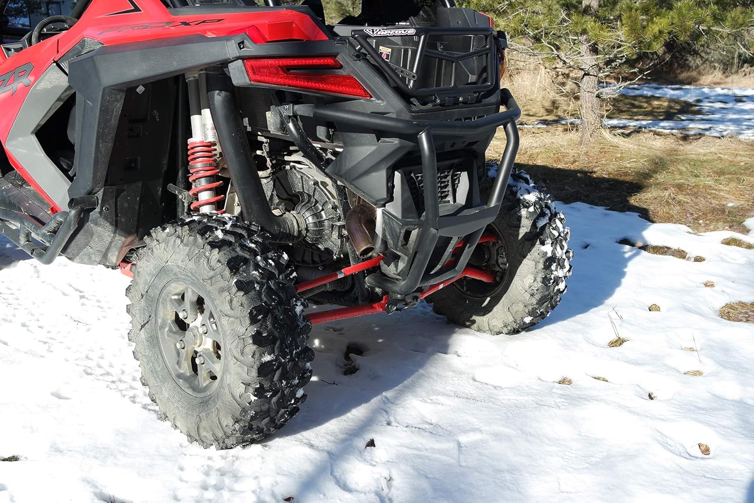 Black Heavy Duty Rear Bumper Z6971