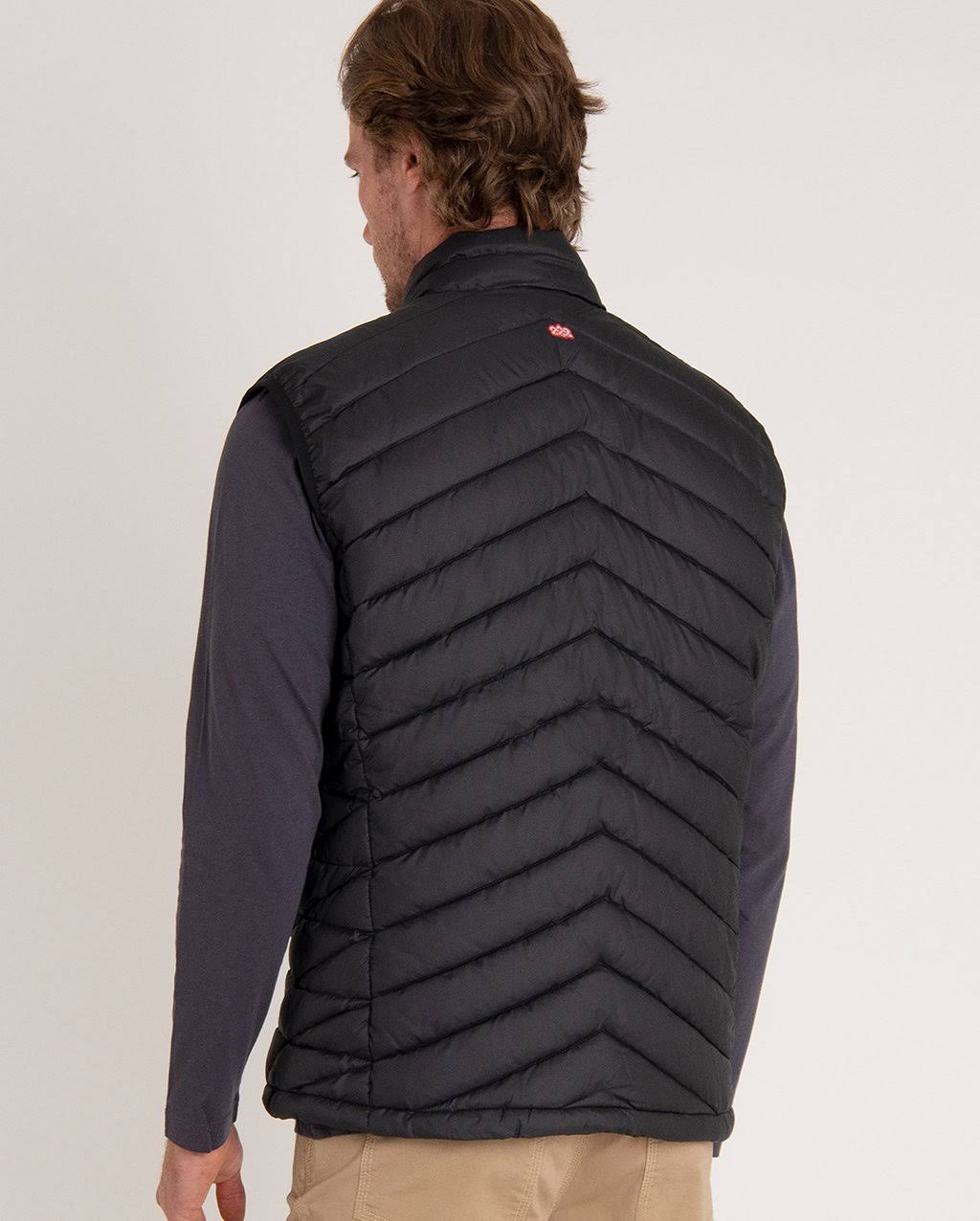 Black M Featherless Down Vest C6015