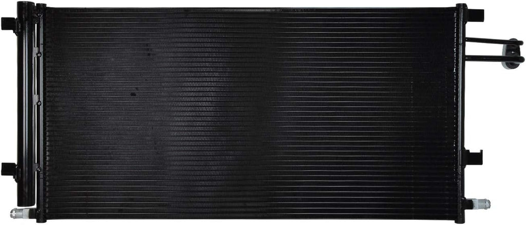 Air Conditioning Condenser with Automatic Transmission Oil Cooler I355674