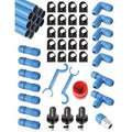 3/4 inch Compressed Air Line Aluminum Tubing Kit Q4189