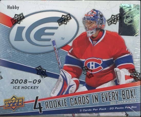 2008-09 Upper Deck Ice Hockey Hobby Box C3887