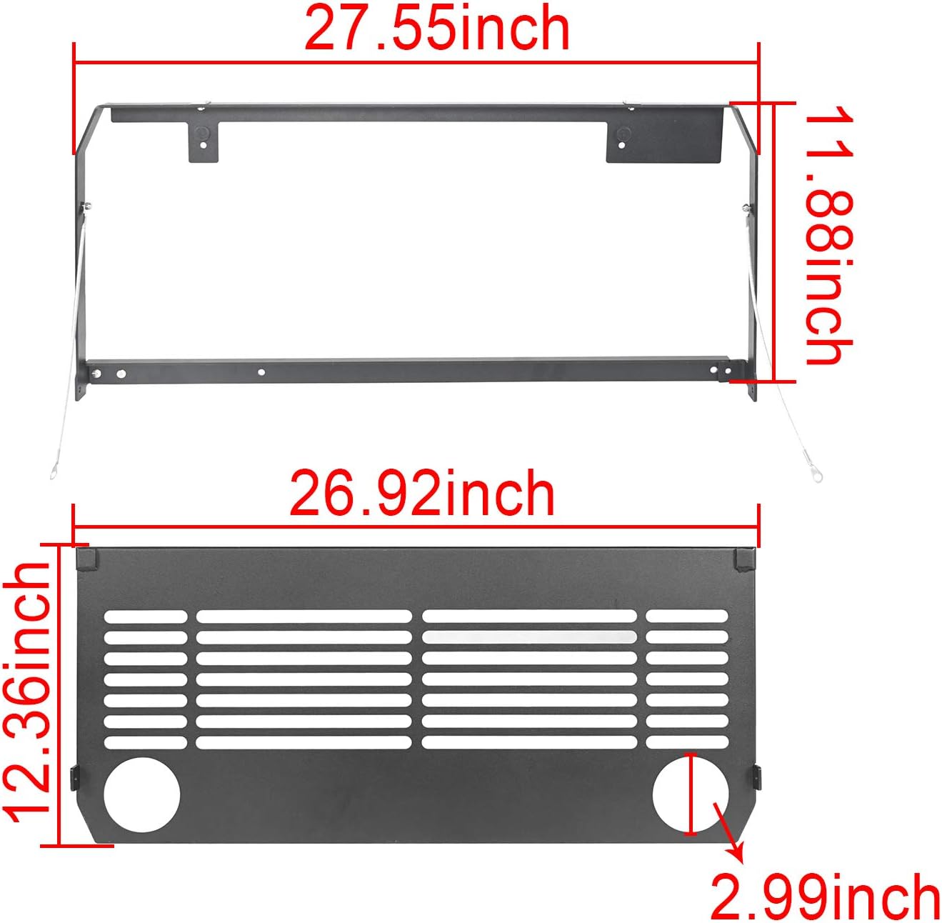 Foldable Tailgate Table Cargo Shelf F55196
