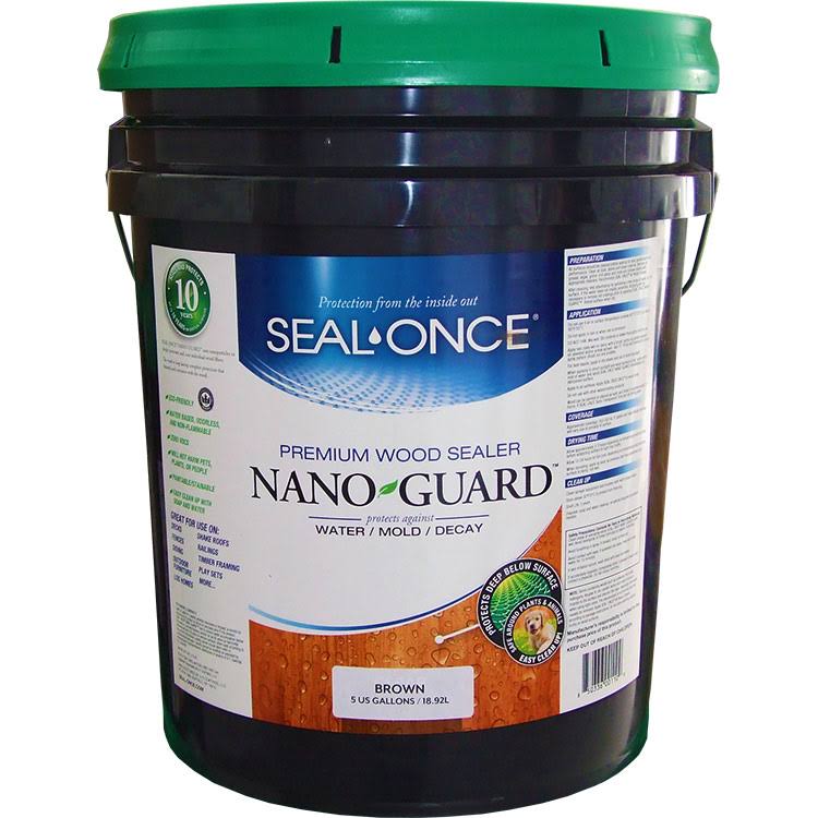 5-Gallon Brown Wood Sealer O586