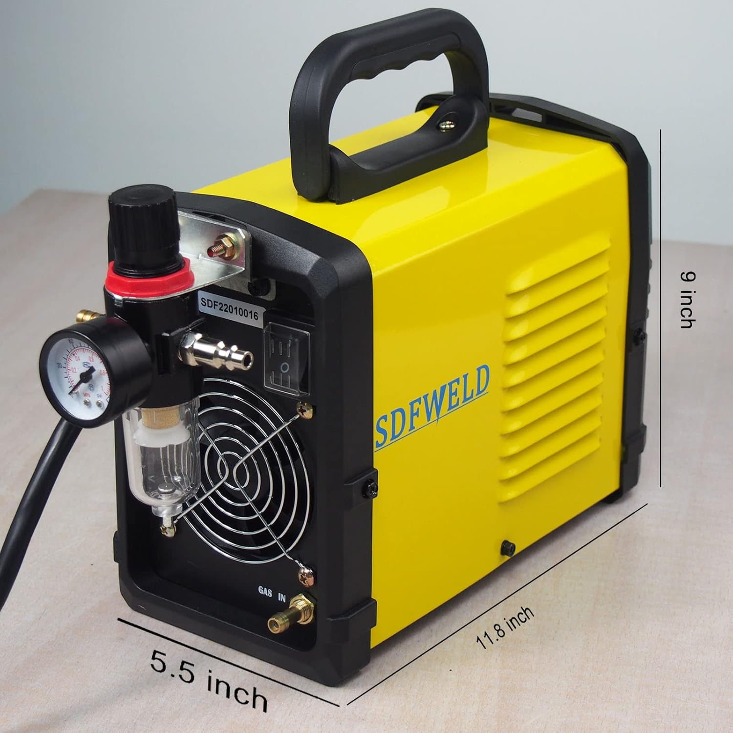 Plasma Cutter 50 Amps IGBT Inverter AC 110V Air 1/2'' Cutting B489692