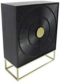 Solid Mango Wood Cabinet Y68474