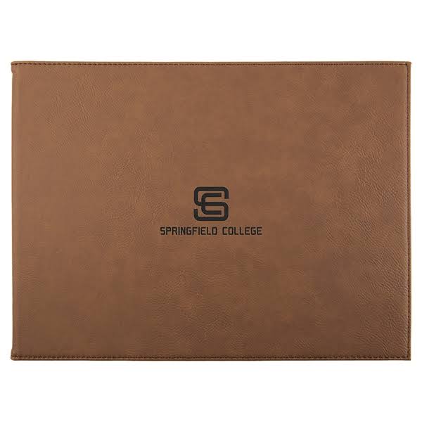 8 Pcs Dark Brown Leatherette Certificate Holder P213
