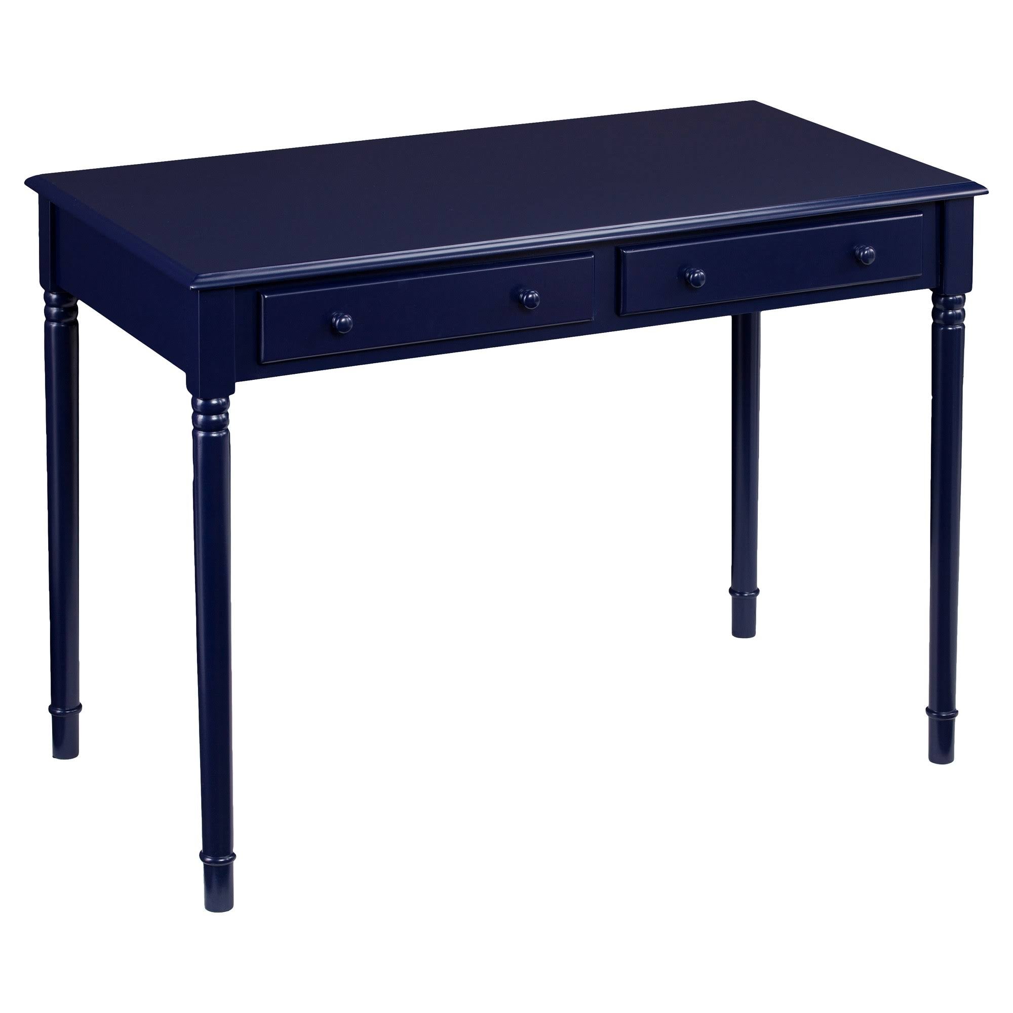 2 Drawer Navy Writing Desk Z359390
