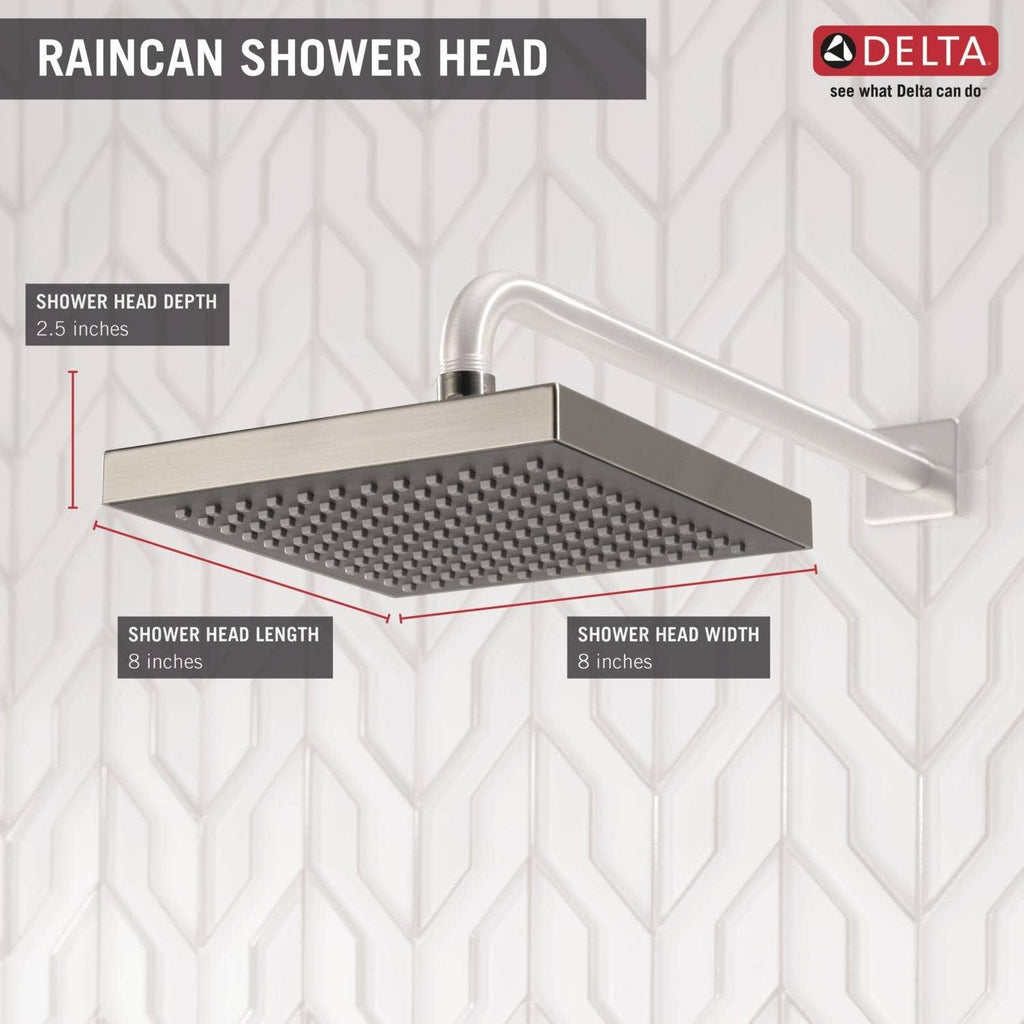Chrome Single-Setting Shower Head V135617